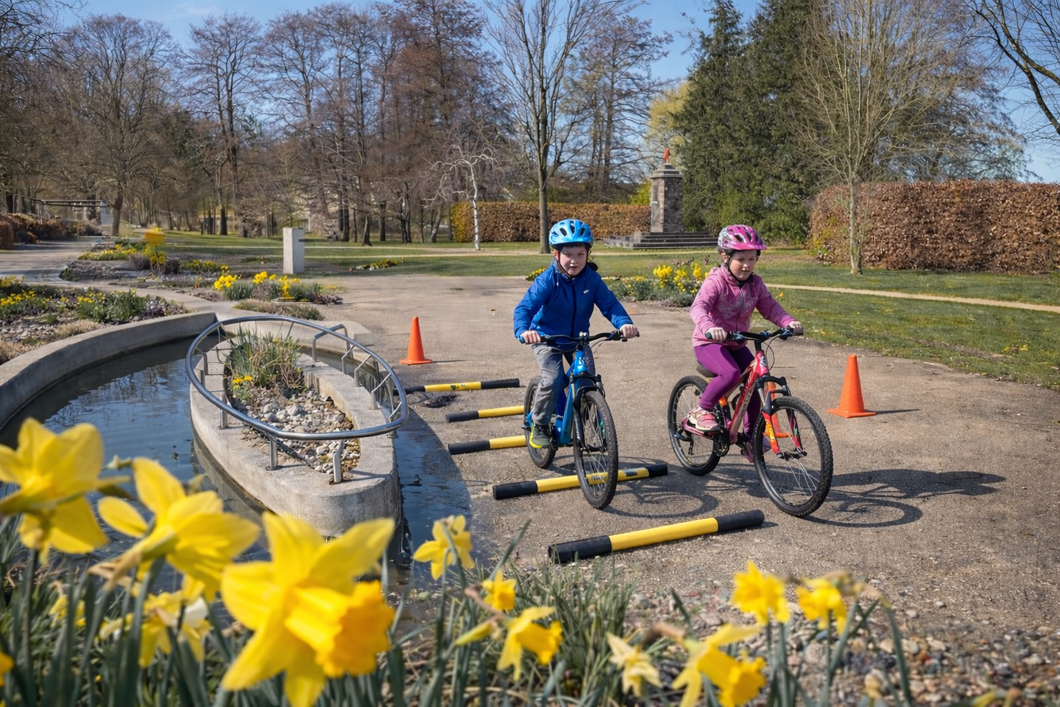 Anradeln - "Auf die Räder, fertig, Frühling!"